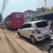 Kecelakaan Bus Hino dan Daihatsu Ayla di Bangsri Jepara
