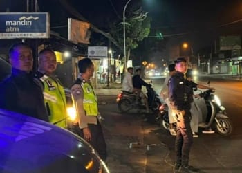 Tim Patroli Siraju Polres Jepara menyisir jalanan malam cegah balap liar dan curanmor
