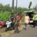 Mayat laki-laki ditemukan di persawahan Desa Kancilan, Kecamatan Kembang, Jepara, polisi langsung mendatangi lokasi.