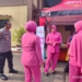 Pasar murah Kalinyamatan Jepara digelar Bhayangkari Polres Jepara dengan sembako harga terjangkau