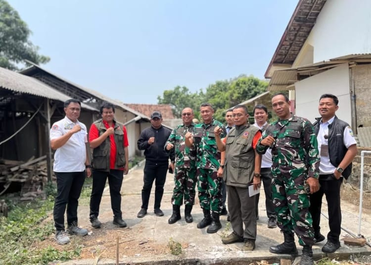Pusterad dan Kodim Jepara survei lokasi sumur bor untuk bantuan air bersih di Desa Tunahan dan Sumberejo