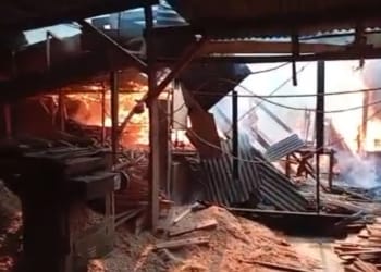 Kebakaran gudang mebel di Kuanyar Mayong Jepara