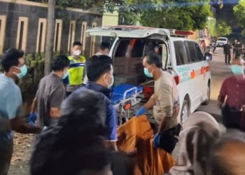 Foto Penemuan mayat di perumahan SBA Sengon bugel mayong Jepara