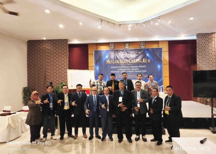 Bambang Budiyanto terpilih Ketua PERADI Jepara periode 2026–2031