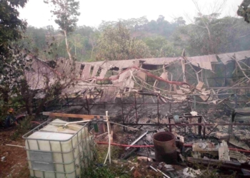 Kebakaran kandang ayam di Keling Jepara pada Kamis dini hari dengan kerugian ditaksir Rp800 juta.