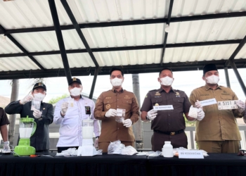 Ketua DPRD Jepara Agus Sutisna menyoroti pemberantasan narkoba setelah pemusnahan 1,2 kilogram sabu oleh Kejari Jepara.