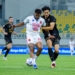Pemain Persijap Jepara berduel dengan pemain Dewa United dalam pertandingan BRI Super League 2026/2027 di Banten International Stadium, Selasa 20 Oktober 2026.