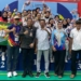 Tim sepak takraw Jepara putra dan putri meraih dua medali emas Porprov Jateng 2026 setelah mengalahkan Kendal di Demak.