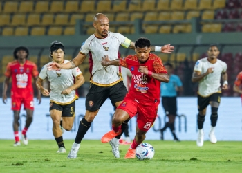 Persijap Jepara melawan Java United dalam pertandingan BRI Super League 2026/2027 di Stadion Gelora Bumi Kartini.