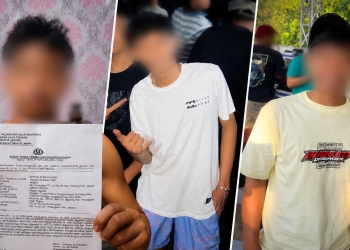 Foto korban dan terlapor dalam kasus dugaan penganiayaan remaja 16 tahun di Ngeling, Jepara, dengan wajah disamarkan.