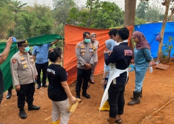 Tersangka kasus dugaan pembunuhan IRT di Jepara ditahan Polres Jepara setelah makam SYT asal Bangsri diekshumasi.