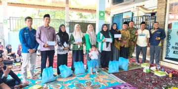 Perayaan HUT pertama SPPG Bawu 01 Jepara bersama relawan dan masyarakat.