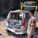 Truk Hino diduga rem blong dan menabrak enam kendaraan lain dalam kecelakaan beruntun di Jalan Lingkar Timur Kudus, Kamis 22 Oktober 2026.