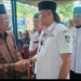 Khambali bersama pengurus Paguyuban Kades Purnawirawan TNI-POLRI Jateng saat takziah ke rumah duka Kades Tempak Magelang