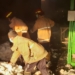 Kebakaran gudang kapuk di Desa Cepogo, Kecamatan Kembang, Jepara, Minggu 18 Oktober 2026.