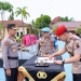 Kapolres Jepara AKBP Keris Aji Wibisono memimpin sertijab lima pejabat utama dan kapolsek jajaran Polres Jepara pada 26 Oktober 2026.