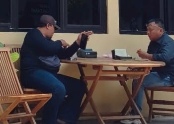 Ketua KAWALI Jepara Aditya memenuhi panggilan polisi terkait dugaan pengurukan sempadan sungai PT Urecel di Suwawal