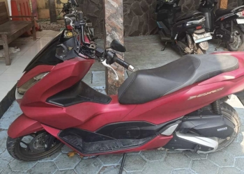 Polisi mengamankan motor Honda PCX merah yang dilaporkan hilang di Langon Jepara dan ditemukan di Grobogan.