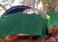 Pembongkaran makam IRT di Bangsri Jepara oleh tim kepolisian untuk kepentingan autopsi.