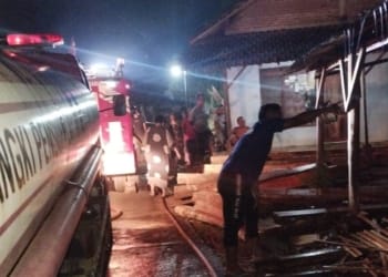 Brak mebel di Desa Mantingan Tahunan Jepara terbakar akibat korsleting listrik