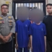Tiga terduga pelaku pengeroyokan maut terhadap pemuda berusia 24 tahun di Pantura Demak diamankan Unit Resmob Polres Demak.